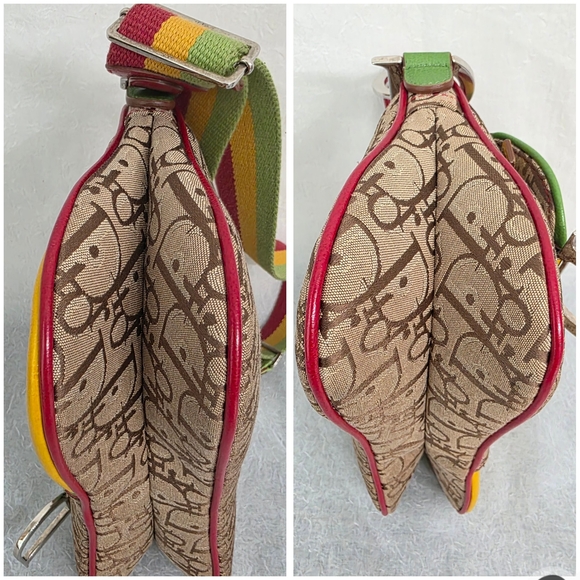 Auth Dior Rasta Trotter Saddle Bag - Picture 12 of 12